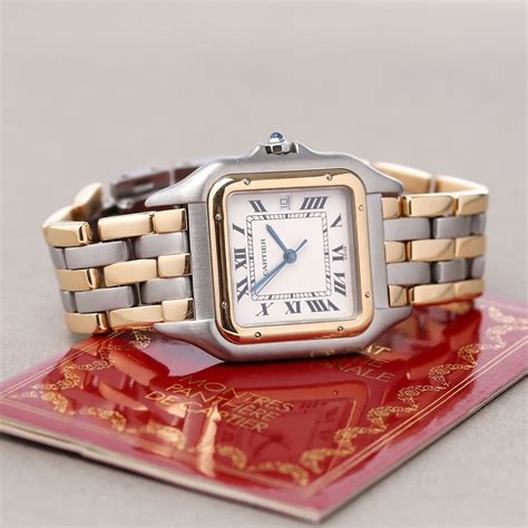 used cartier panthere|second hand cartier panthere watch.